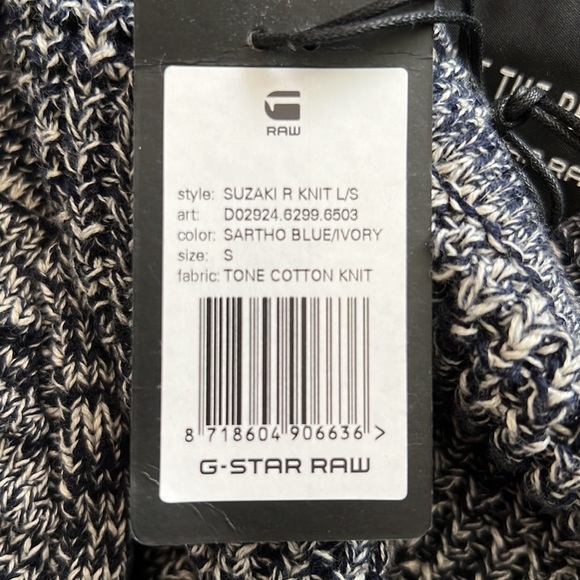 G-Star Raw Cotton Knit Sweater - Picture 3 of 3
